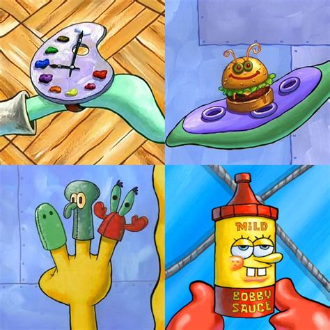 Beautiful close-ups : r/spongebob