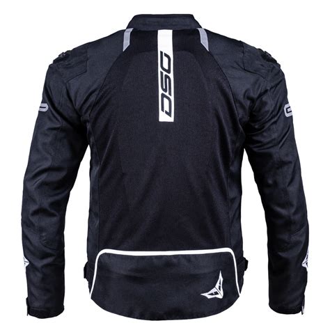 DSG GPX Riding Jacket Black White– Moto Central