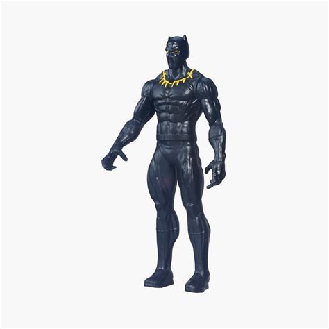Buy Hasbro Gaming Marvel 6 Inch Black Panther Action Figure from Hasbro ...
