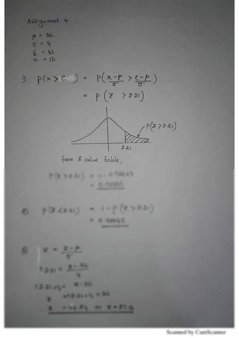 SOLUTION: M One Sample Z Test - Studypool