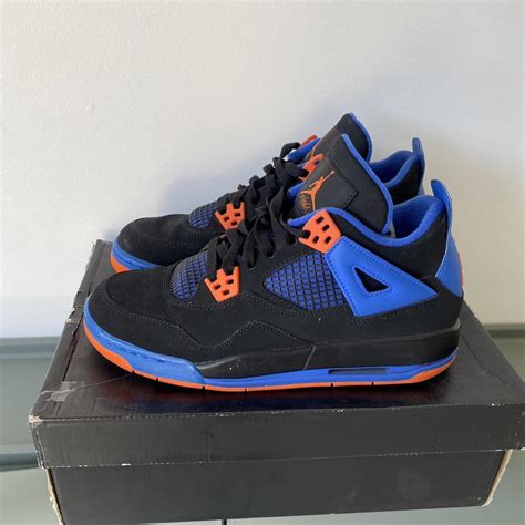 Air Jordan 4 “Cavaliers” colour way Size 6y / uk 5.5... - Depop