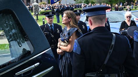 Hundreds mourn fallen Michigan State Police officer Daniel Kerstetter
