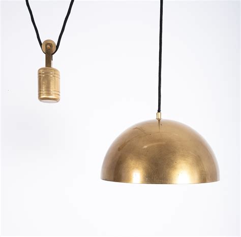 Florian Schulz Adjustable Brass Counterweight Pendant Lamp – DERIVE