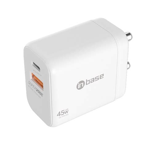 Inbase Fast Charger 45W Ether PSV452 With Type C SUPERVOOC Cable ...