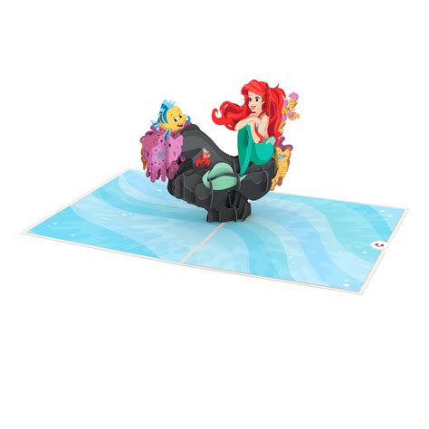 Buy Lovepop Disney’s The Little Mermaid Birthday Pop up 3D Greeting ...