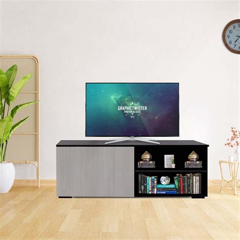 FRESH UP Pixel Standalone Engineered Wood TV Entertainment Unit (Finish ...