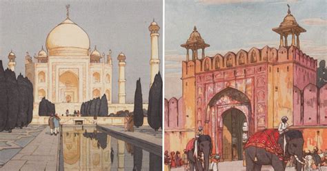 Hiroshi Yoshida's Prints Of India From 1930s