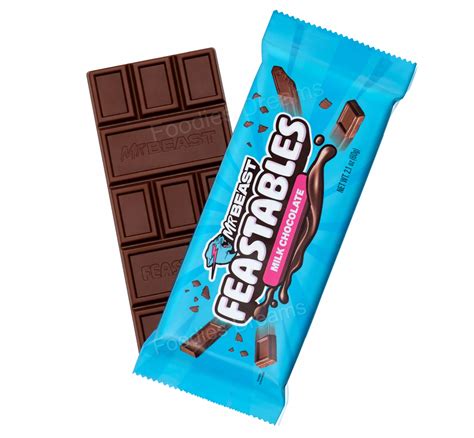 Czekolada Mleczna MrBeast Feastables Milk Chocolate 60g USA ...