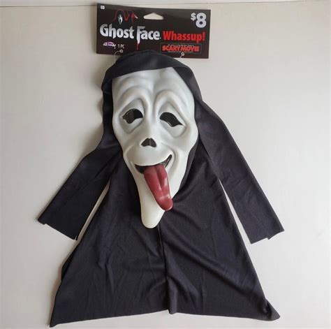 Scream - Ghostface Scary Movie Whassup! Tongue Stoned Mask - Wassup ...