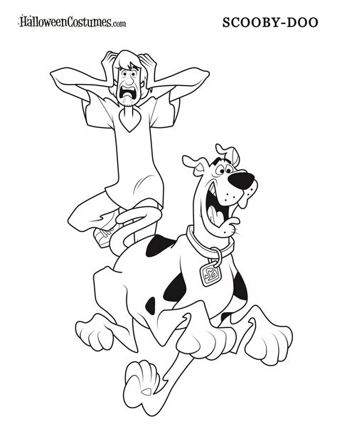 Free Printouts Scooby Doo Coloring Pages [2025]