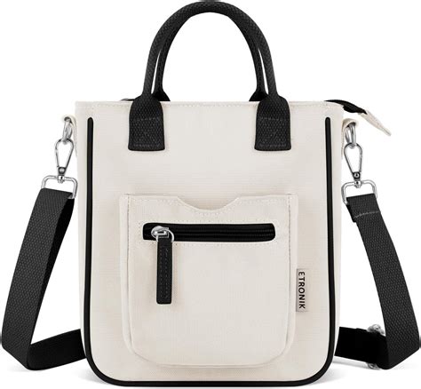 Amazon.com: ETRONIK Canvas Tote Bag for Women, Small Purses for Women ...