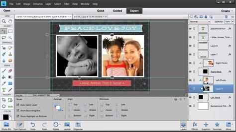 Editing Templates in Photoshop Elements - YouTube