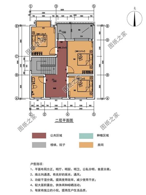 实用80平米农村房屋设计平面图，新农村房屋室内装修设计也精彩(4)_80平米小户型_茂名装修网