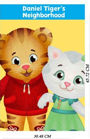 Daniel Tiger's Neighborhood Cartoon Poster|Poster For wall Decoration ...