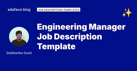 Image result for Engineering Manager Job Description Examples