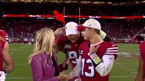 49ers' Nick Bosa Supports Trump, Crashes Teammates Post-Game Interview ...