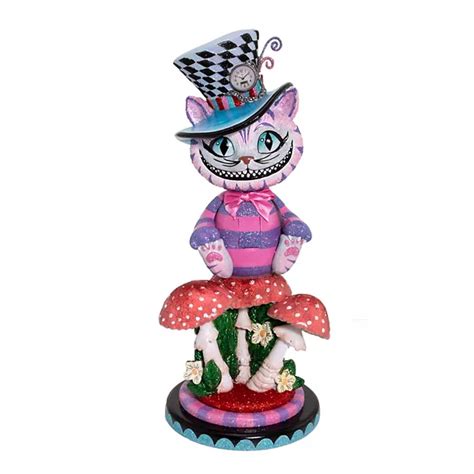 Hollywood Cheshire Cat Nutcracker Christmas Floor Decor