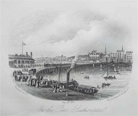 Antique Prints of Southampton Hampshire
