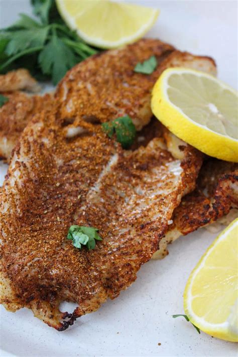 Air Fryer Blackened Cod - The Six Figure Dish