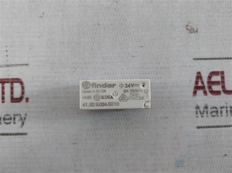 Lot Of 4X Finder 41.52.9.024.0010 Power Relay 24V 8A 250V – Aeliya ...