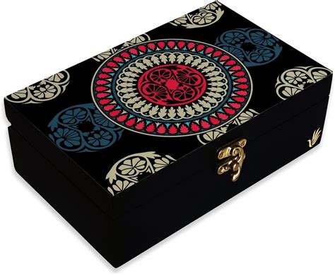 Buy Elan Vintage Storage Trunk, Jewelry and Makeup Storage Chest with ...