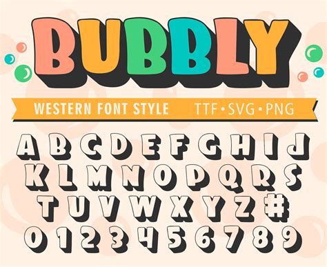Bubble Font Bubble Letters Bubble Font Alphabet Graffiti Font Fancy ...