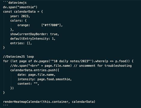 Not able to query nested YAML for heatmap calendar - Help - Obsidian Forum