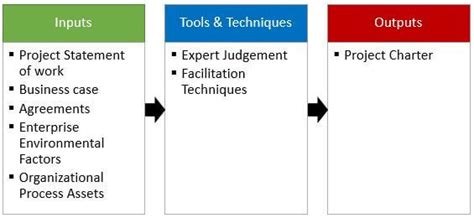 Develop Project Charter 的图像结果