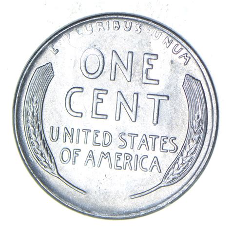 Choice Uncirculated - 1943 - STEEL CENT - Lincoln Wheat Cent - Historic ...
