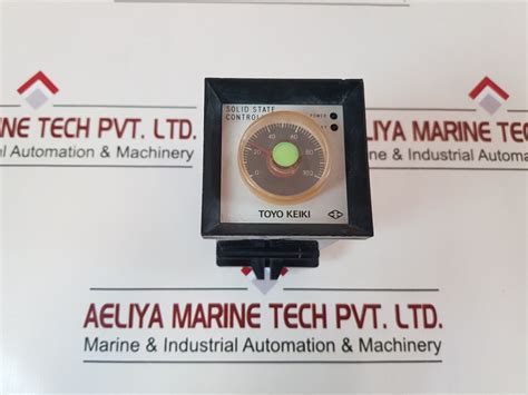 Toyo Keiki As-62-l Solid State Controller – Aeliya Marine Tech
