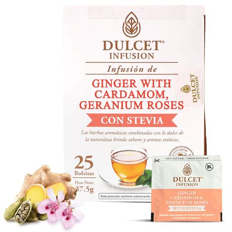 Amazon.com : Ginger Tea Bags Red Rose Tea Bags & Cardamom Tea Bags Rose ...