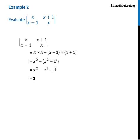 Image result for Determinant of a Matrix Example