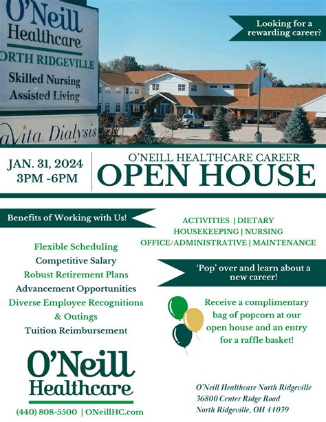 O'Neill Healthcare Career Open House - O'Neill Healthcare