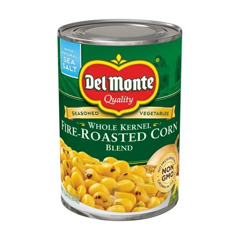 Del Monte Sweet Fire Roasted Whole Kernel Corn, 14.75 oz Can - Walmart.com