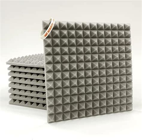 MMT Acoustix® 9Pc Pyramid Acoustic Foam, ProStudio Sound Setup ...