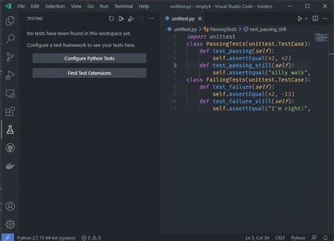 Image result for Vscode Unit Test Python