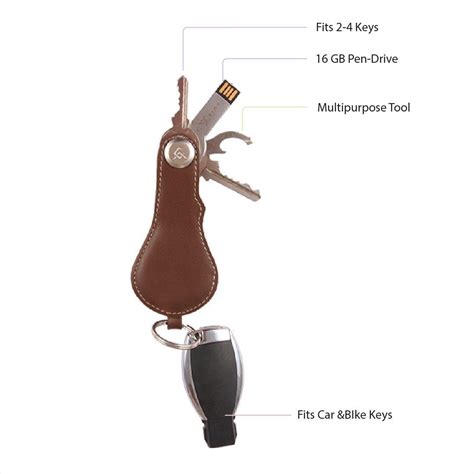 Clavis Key Holder + Anti-Loss Smart Tech – Cuir Ally Smart Goods