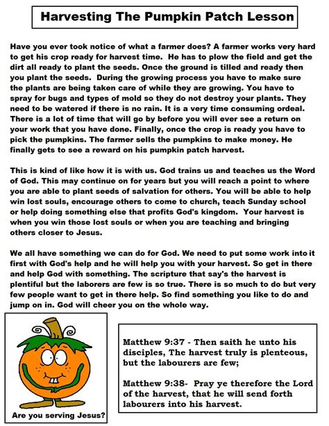 Image result for Pumpkin Object Lesson