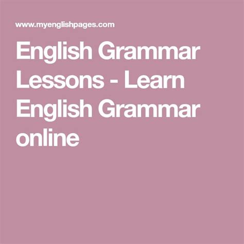 Image result for English Grammar Learning Lessons