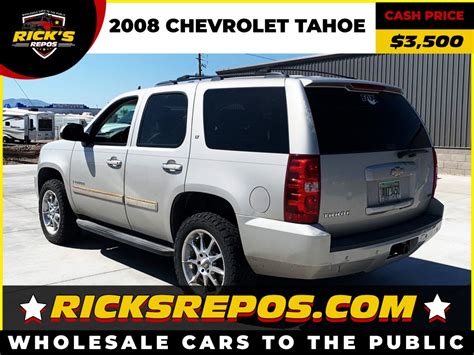 2008 Chevrolet Tahoe – Ricks Repos