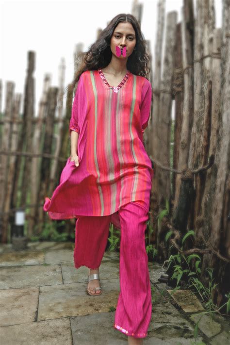 PINK CO-ORD SET – Basil Leaf