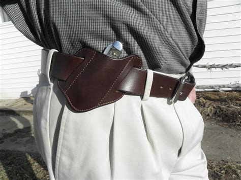 Leather Pocket Knife Holder, 100% Full Grain Leather, Belt Loop Pocket ...