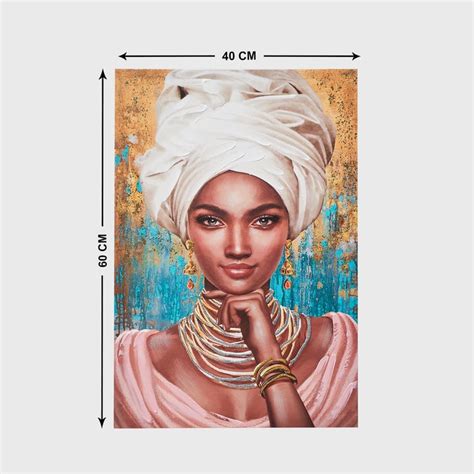 Buy Artistry Canvas Lady Picture Frame - 60x40cm from Home Centre at ...