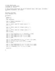 Image result for Basic CPP Program