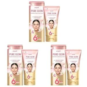 Emami Pure Glow Complete Brightening Cream 50g | with Japanese Sakura ...