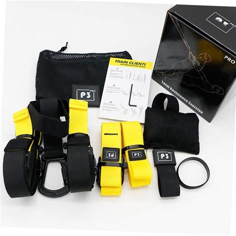 Freshdcart Unisex Suspension Body Trainer Exercise Kit Band with Door ...