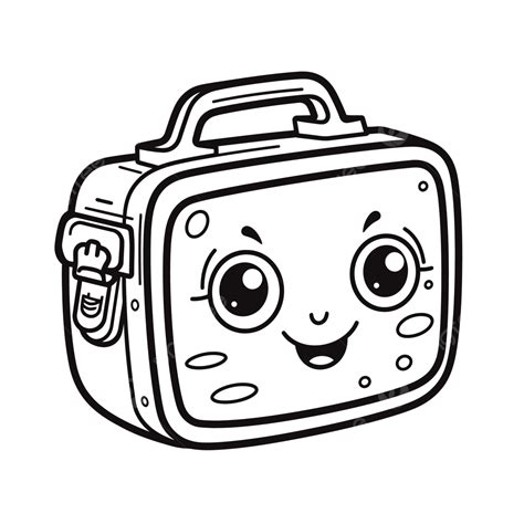 Lunch Box Black And White Clipart at Imogen Repin blog