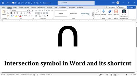 Image result for Intersection Symbol Keyboard