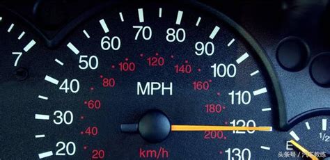 汽車時速表顯示的車速是否準確？到底比實際車速快還是慢！ - 每日頭條