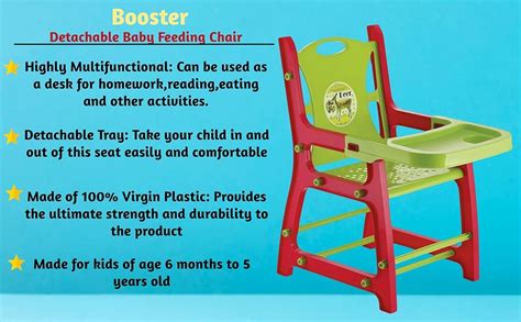 Buy Nabhya Plastic Baby Booster Feeding Desk, High Chair, Eating, Chair ...